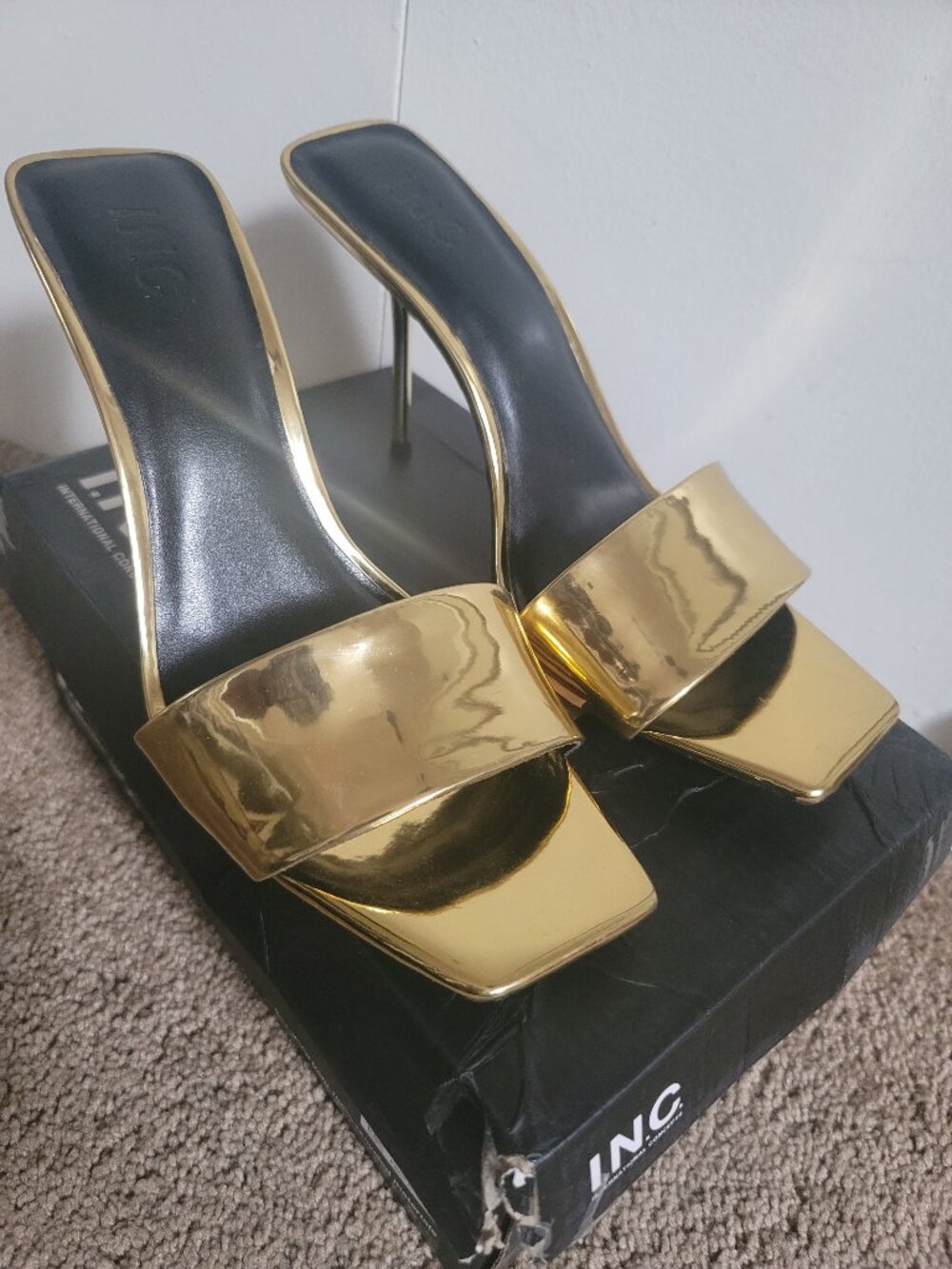 I.N.C. International Concepts Candina Slide Dress Sandals - Sz 10 - NWT